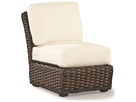 Lane Venture South Hampton Wicker Armless Lounge Chair