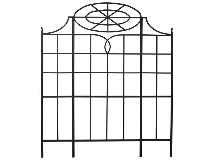 Lane Venture Winterthur Obsidian Black Aluminum Trellis
