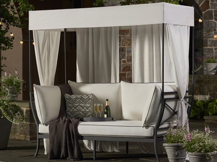 Lane Venture Winterthur Estate Aluminum Daybed Lounge Set