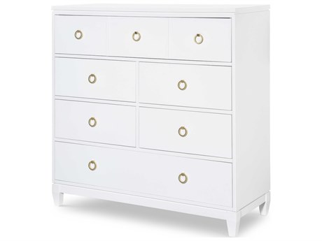 Legacy Classic Summerland 8-Drawers Pure White Poplar Wood Accent Chest