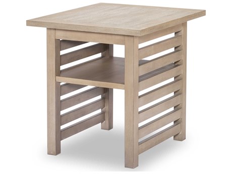 Legacy Classic Edgewater Rectangular Wood Soft Sand End Table