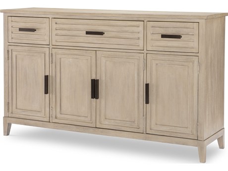Legacy Classic Edgewater 71" Ash Wood Soft Sand Credenza Sideboard