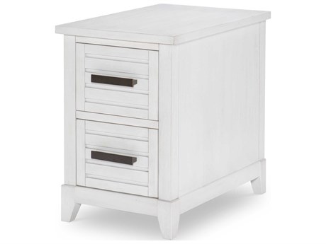 Legacy Classic Edgewater Rectangular Wood Sand Dollar End Table