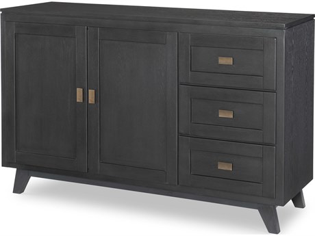Legacy Classic Concord 56" Hardwood Charred Oak Credenza Sideboard