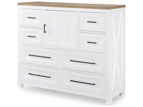 Legacy Classic Franklin 8-Drawers White Hardwood Accent Chest