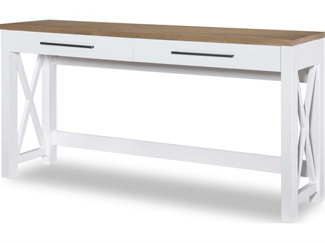 Legacy Classic Franklin Rectangular Wood White Console Table