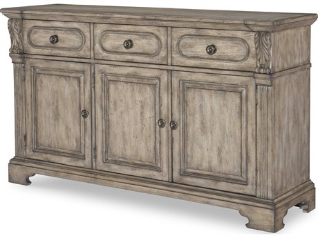 Legacy Classic Sorona 66" Hardwood Light Latte Credenza Sideboard