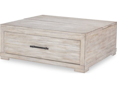 Legacy Classic Westwood Lift Top Rectangular Wood Weathered Oak Cocktail Table