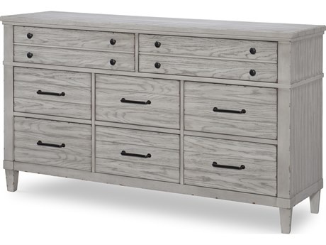Legacy Classic Belhaven 8-Drawers White Oak Wood Dresser