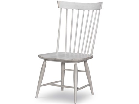 Legacy Classic Belhaven Windsor Oak Wood White Side Dining Chair