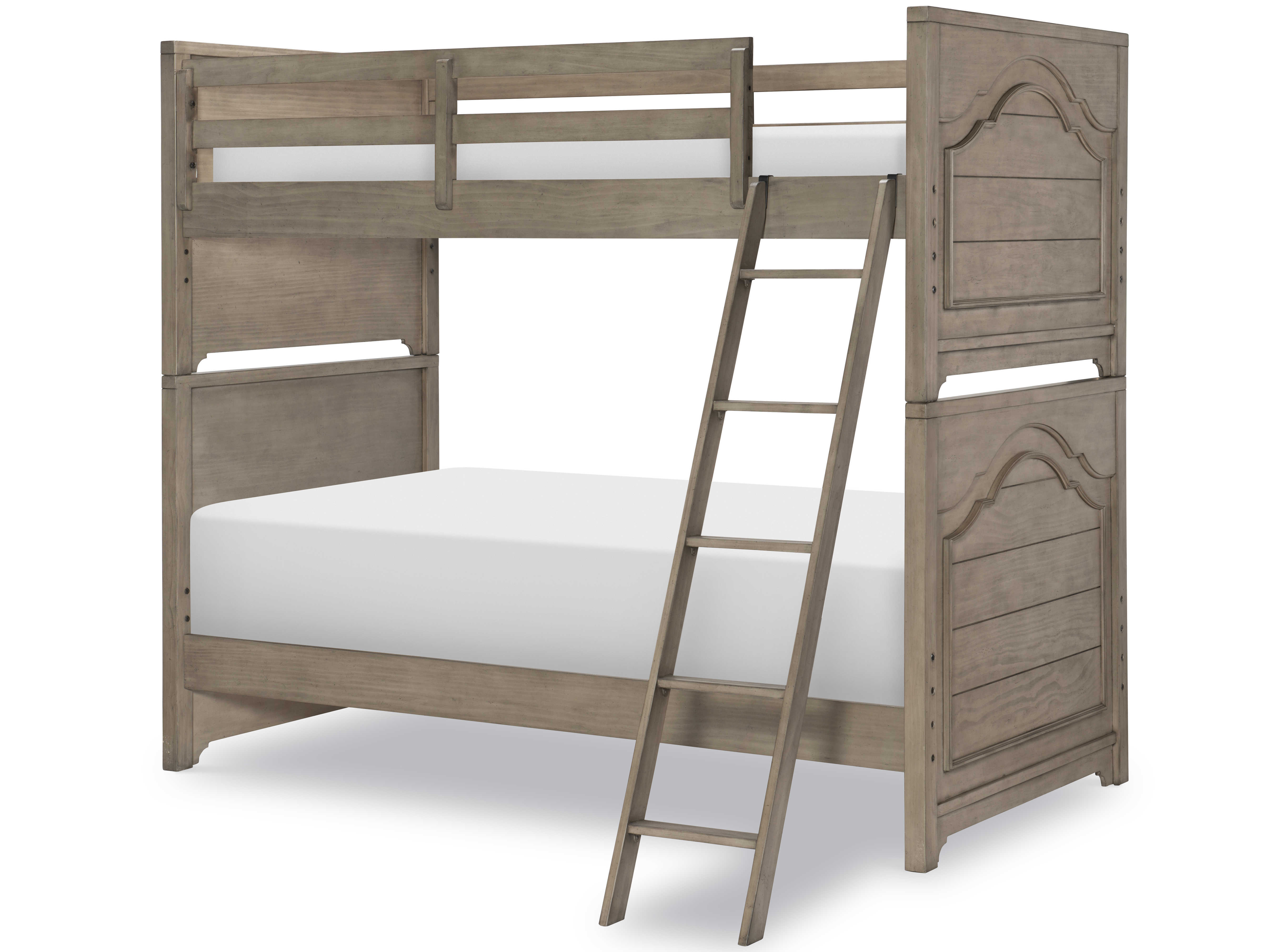 Old Crate Brown Twin Over Bunk Bed, Old Wood Bunk Beds
