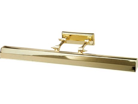 Lucas McKearn Chawton 2-Light Polished Brass Picture Light