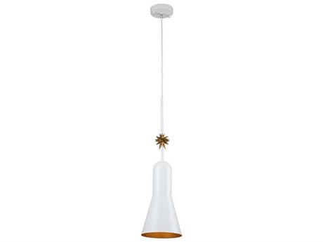 Lucas McKearn Etoile 1-Light White Mini Pendant