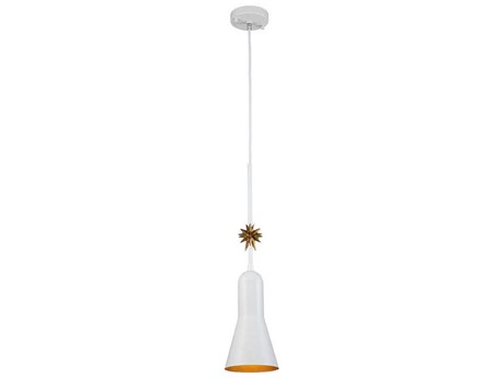 Lucas McKearn Etoile 1-Light White Mini Pendant