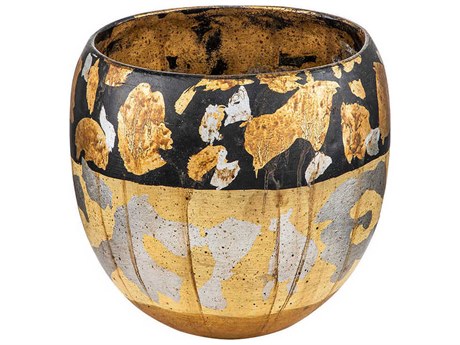 Lucas McKearn Arnaud Gold Leaf Decorative Bowl