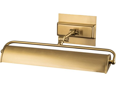 Lucas McKearn Winchfield 2-Light Aged Brass Picture Light