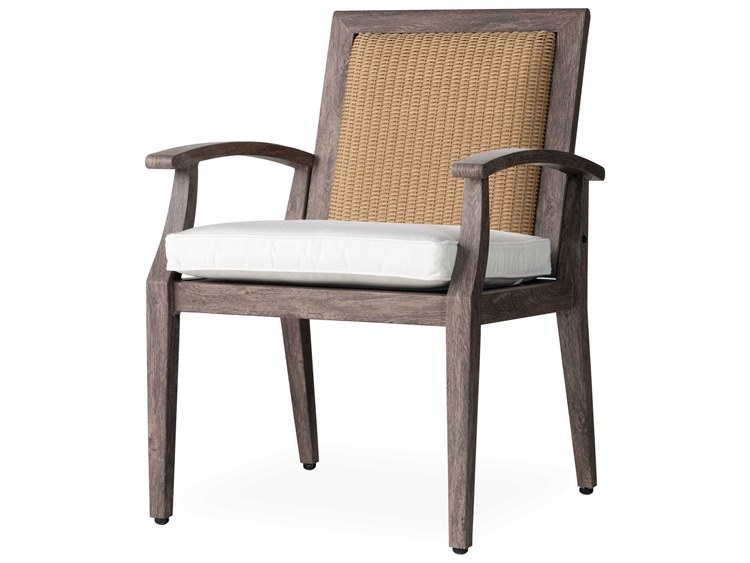Lloyd Flanders Frontier Aluminum Outdoor Dining Arm Chair
