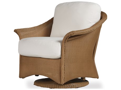 Lloyd Flanders Generations Wicker Lounge Swivel Glider