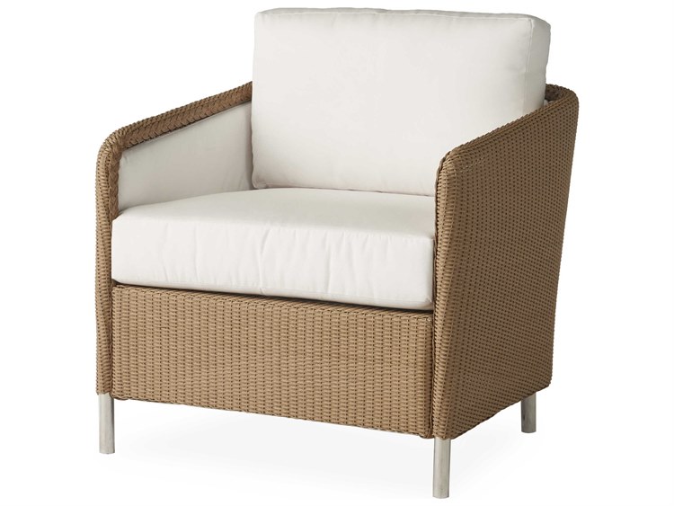 Lloyd Flanders Visions Wicker Outdoor Patio Lounge Chair