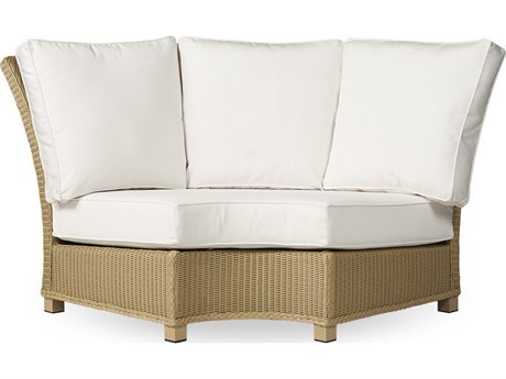 Lloyd Flanders Hamptons Replacement Wedge Corner Lounge Chair Set Cushions