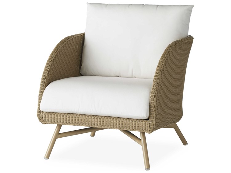 Lloyd Flanders Essence Wicker Outdoor Patio Lounge Chair