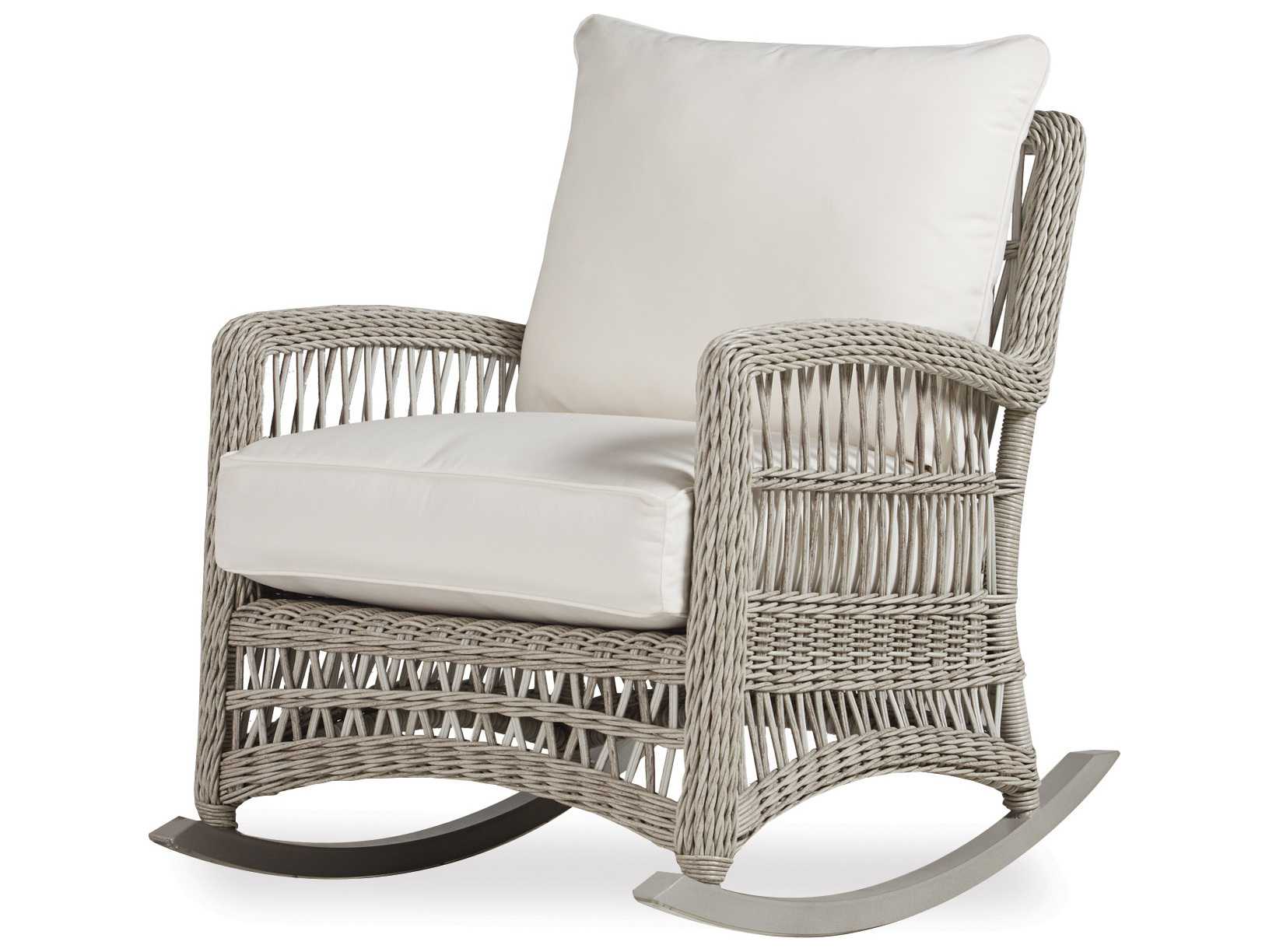 Lloyd Flanders Mackinac Wicker Lounge Rocker