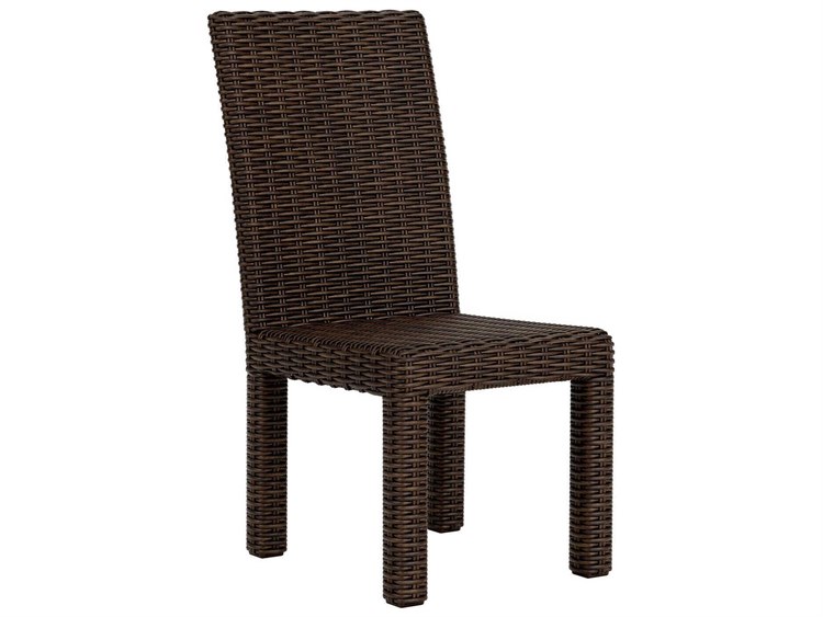 Lloyd Flanders Mesa Wicker Outdoor Dining Side Chair 3