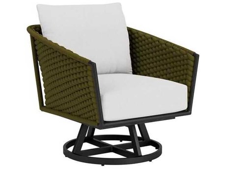 Lloyd Flanders Escape Aluminum Swivel Lounge Chair