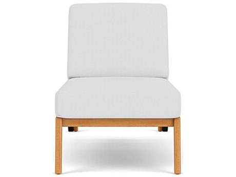 Lloyd Flanders Alpine Teak Chaise Lounge