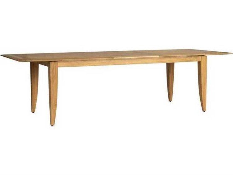 Lloyd Flanders Alpine Teak Rectangular Dining Table