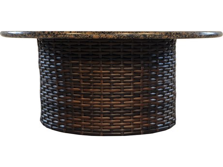 Lloyd Flanders Contempo Wicker 48'' Round Conversation Table
