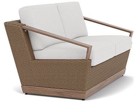 Lloyd Flanders Charisma Aluminum Wicker Loveseat