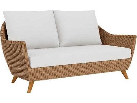 Lloyd Flanders Tobago Wicker Outdoor Loveseat