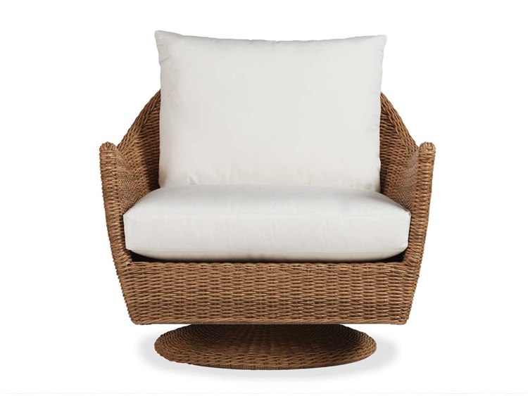Lloyd Flanders Tobago Wicker Swivel Lounge Chair