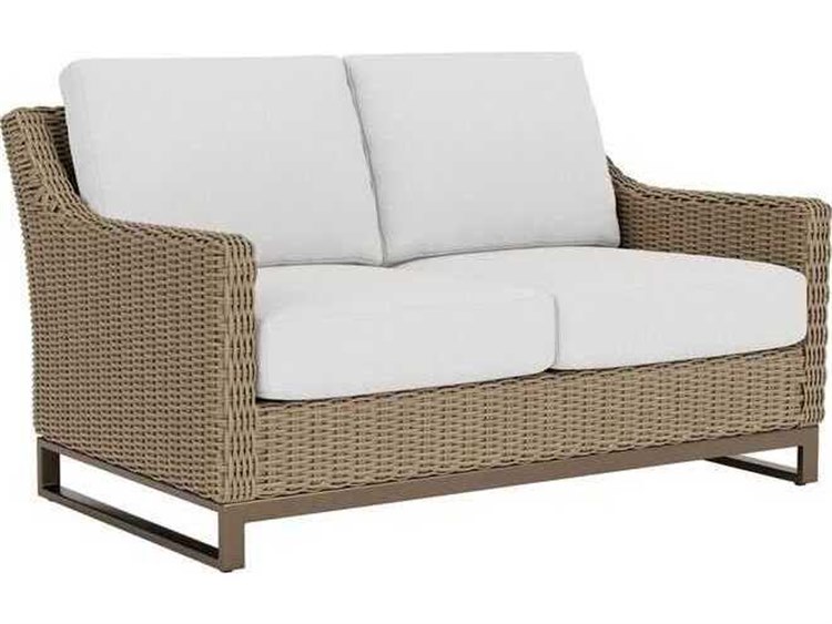 Lloyd Flanders Milan Wicker Patio Loveseat