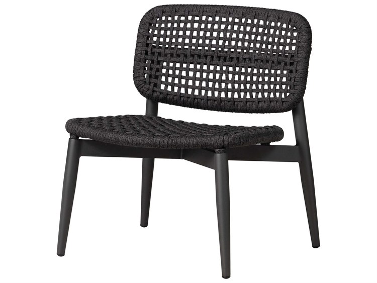 Lloyd Flanders Burano Aluminum Rope Lounge Chair