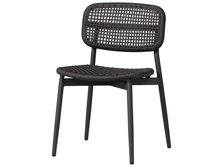 Lloyd Flanders Burano Aluminum Rope Dining Chair