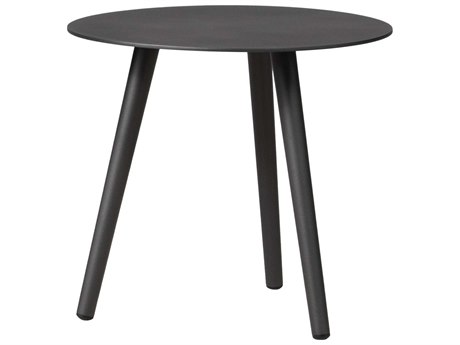 Lloyd Flanders Burano Aluminum Round End Table