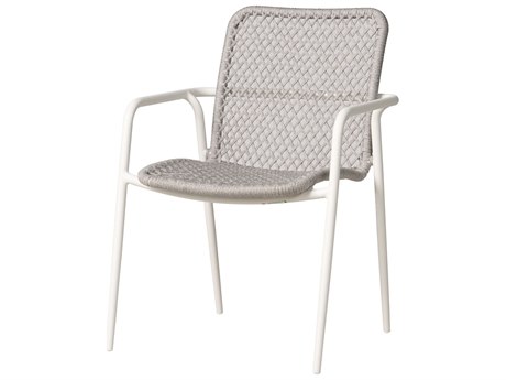 Lloyd Flanders Burano Aluminum Metal Dining Chair