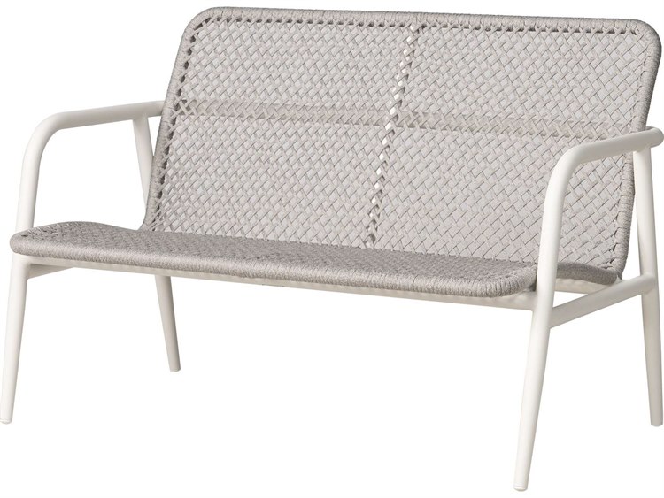 Lloyd Flanders Burano Aluminum Rope Loveseat