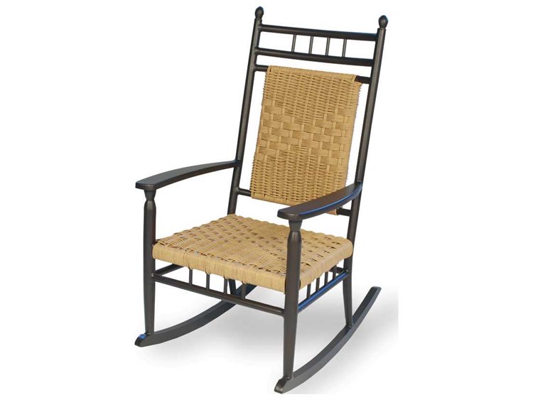 Lloyd Flanders Low Country Aluminum Porch Rocker Lounge Chair
