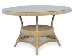 Lloyd Flanders Dining & Accessory Wicker 49'' Round Dining Table with Umbrella Hole