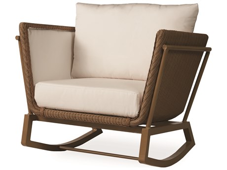 Lloyd Flanders Solstice Replacement Rocker Lounge Chair Set Cushions