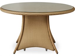Lloyd Flanders Dining & Accessory Wicker 48'' Round Glass Top Dining Table