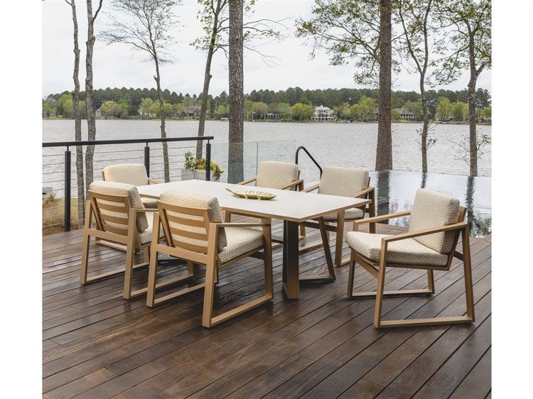 Lloyd Flanders Pursuit Aluminum Dining Set