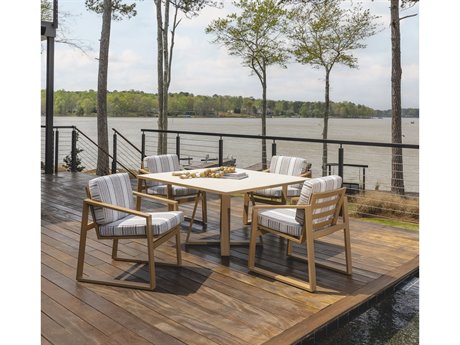Lloyd Flanders Pursuit Aluminum Dining Set