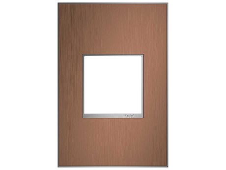 Legrand Adorne Copper Copper One-Gang Screwless Wall Plate