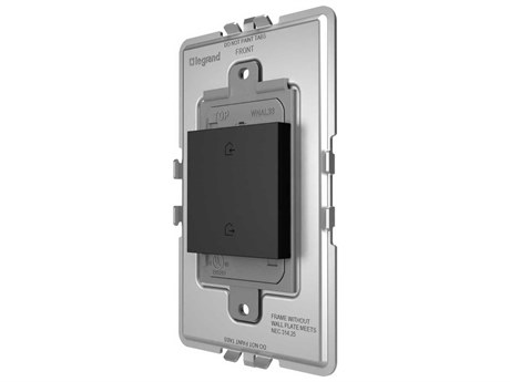 Legrand Adorne Graphite Home/Away Wireless Smart Switch with Netatmo