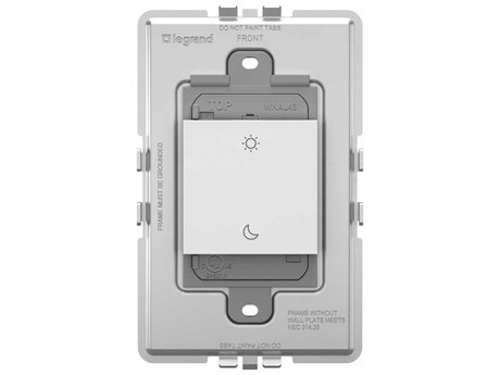 Legrand Adorne White Wake/Sleep Wireless Smart Switch with Netatmo