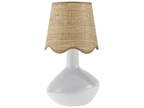 Livabliss by Surya Aviara White Table Lamp
